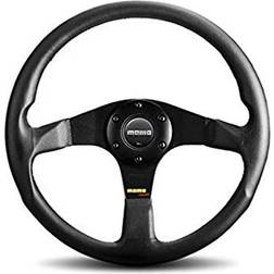 Momo Racing Steering Wheel DARK FIGHTER Leather Ã 35 cm